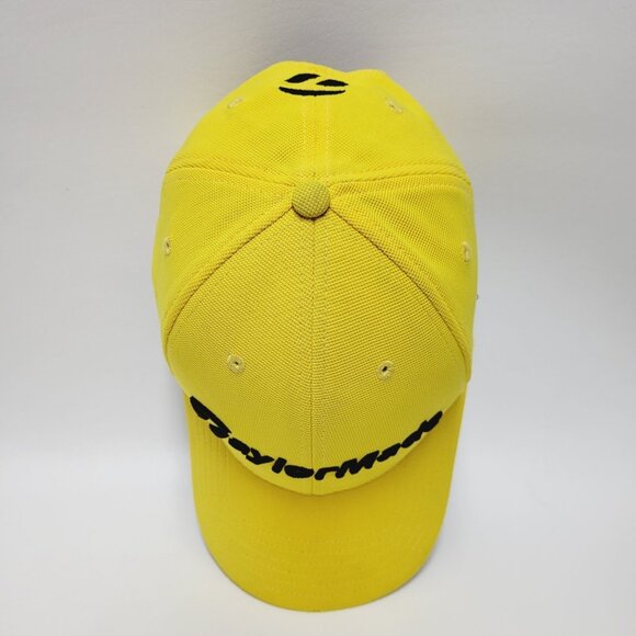 TaylorMade Hat Adult Yellow PGA Tour Preferred SLDR Strapback Casual Distressed - Picture 6 of 11